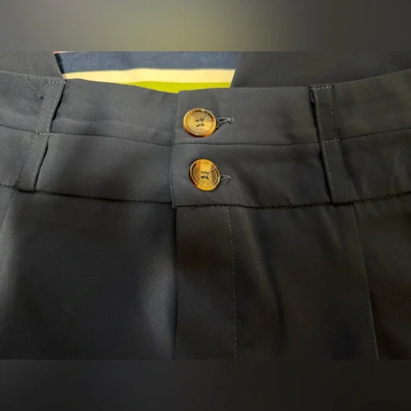 Women’s Navy Blue Wide Leg Pants - Picture 3 of 4